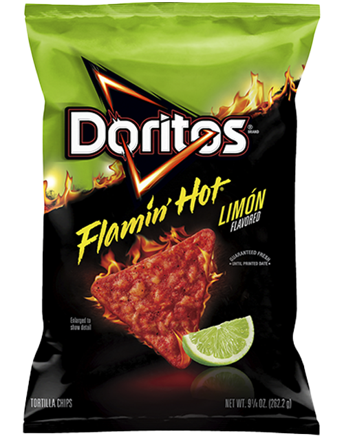 DORITOS® FLAMIN’ HOT® Limon Flavored Tortilla Chips