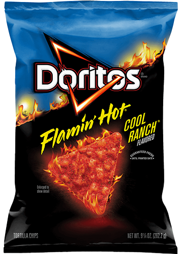 DORITOS® FLAMIN’ HOT® COOL RANCH® Flavored Tortilla Chips