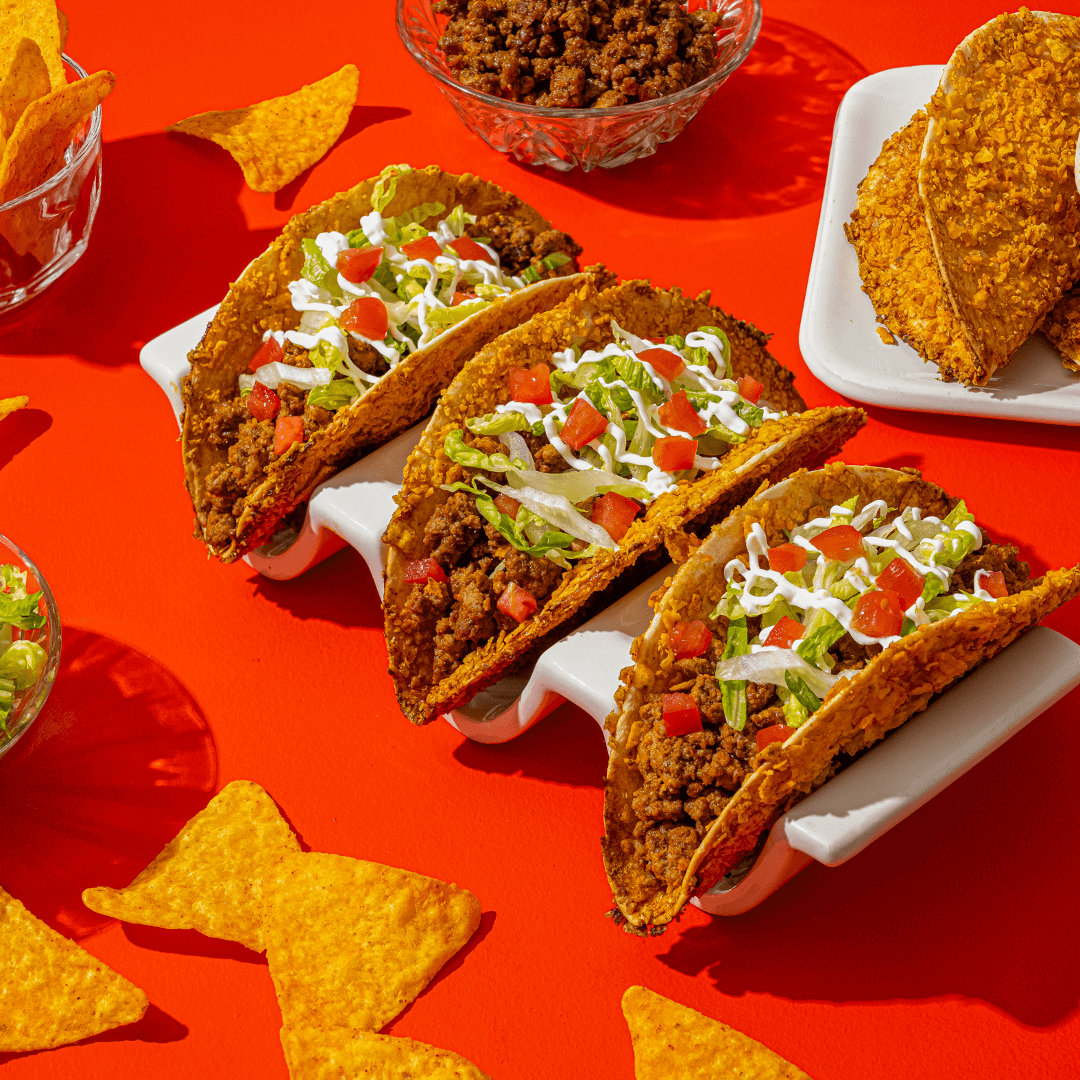 DORITOS® Nacho Cheese Crusted Taco Shells | Doritos