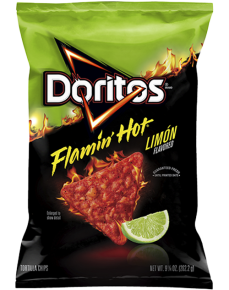 DORITOS® Flamin’ Hot® Limón Flavored Tortilla Chips